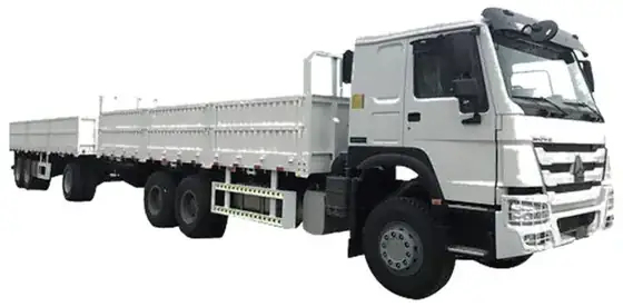 HOWO mid-axle trailer