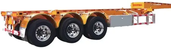 Skeletal (frame) semi-trailer