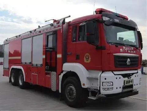 SINOTRUK SITRAK 6×4 Heavy-Duty Fire Truck